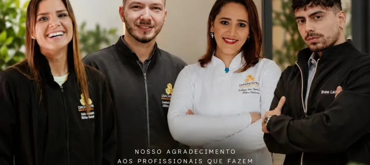Equipe de médicos-veterinários da Diagnostika